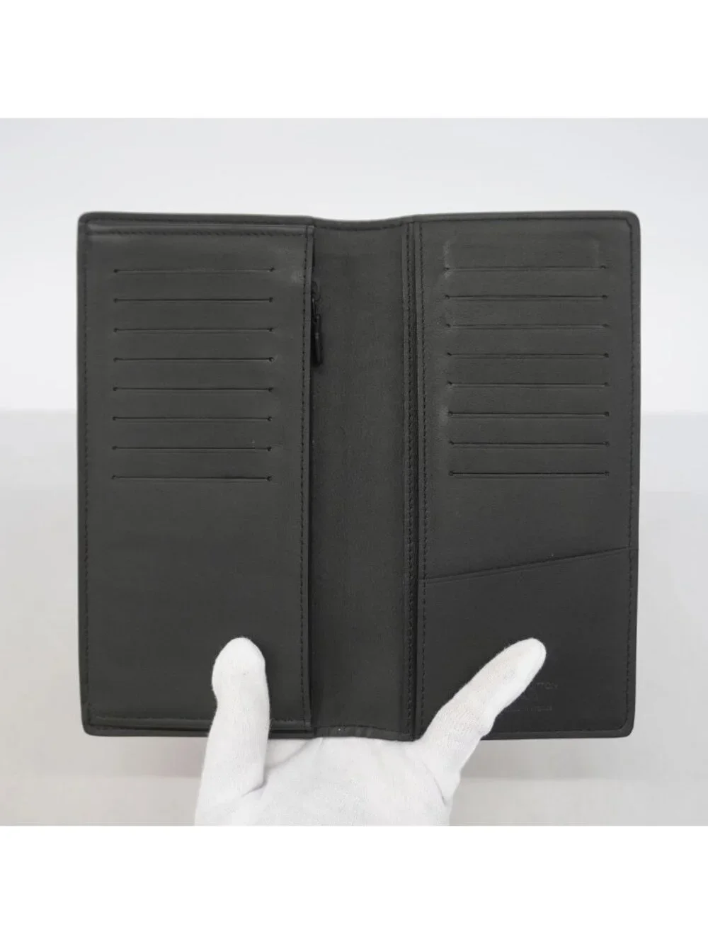 Louis Vuitton Wallet Monogram Shadow Portefeuille Brazza Black